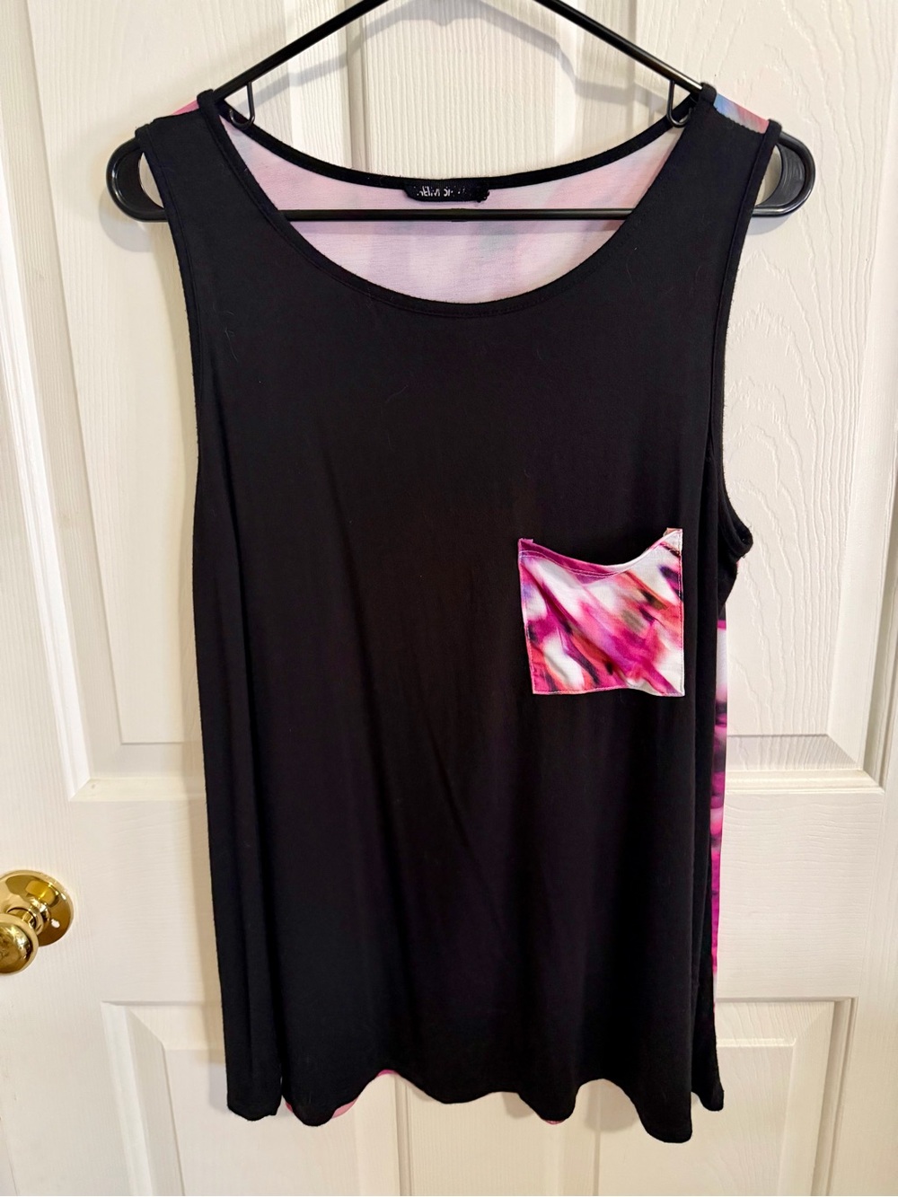 Heimish Black & Pink Tank Top